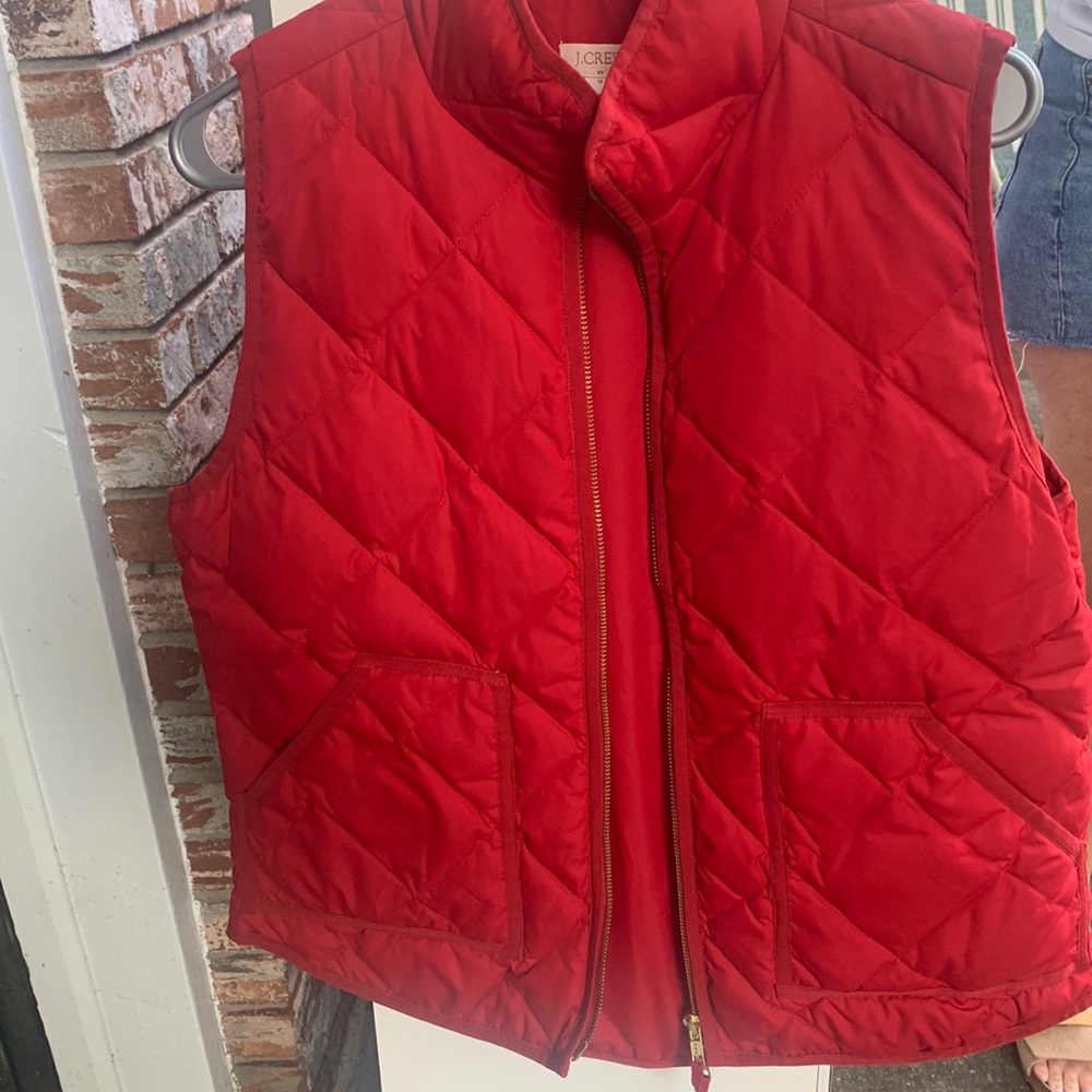 J Crew quilted puffer vest